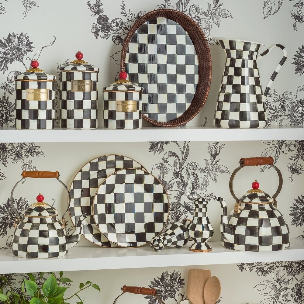Courtly Check 2 Qt. Tea Kettle | MacKenzie-Childs | Everything