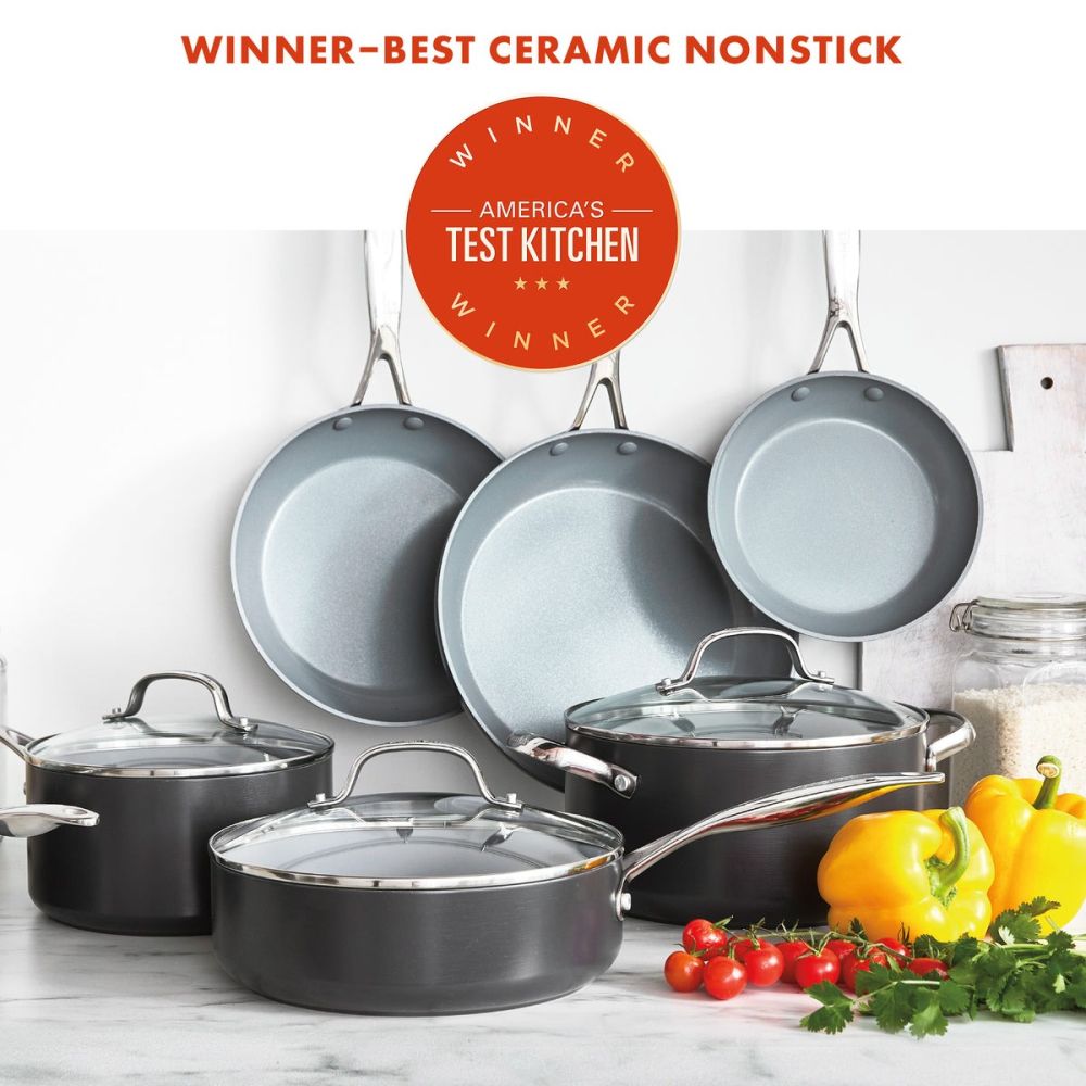 Valencia Pro 11-Piece Cookware Set | GreenPan | Everything Kitchens