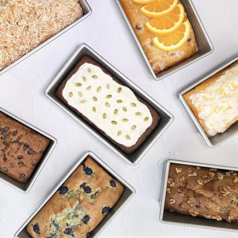 USA Pan Nonstick 8-loaf Mini Bread Loaf Pan - Thumbnail 5