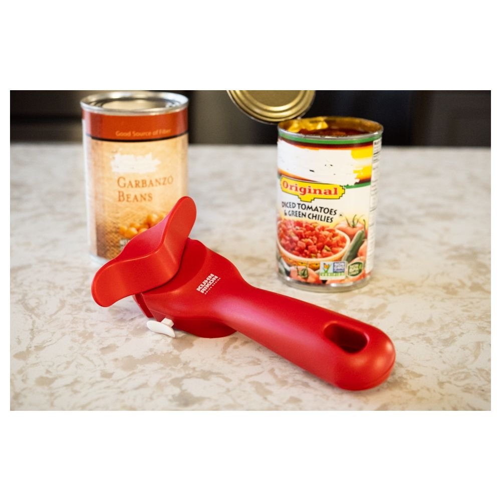 Kuhn Rikon Auto Safety Smooth Touch Can Opener, No Sharp Edges