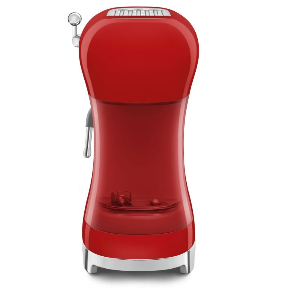 50's Retro Style Aesthetic Espresso Coffee Machine (Red) | SMEG