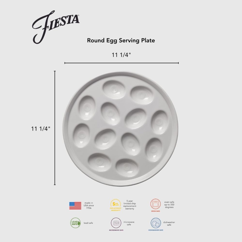 Fiesta Egg Serving Platter - Thumbnail 5