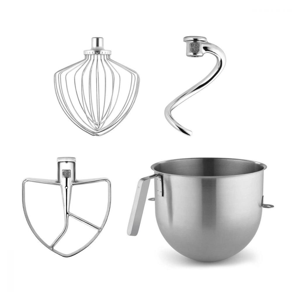 Dekan Standard vene 8-Quart Stainless Steel Bowl + Stand Mixer Stainless Steel Accessory Pack |  KitchenAid | Everything Kitchens