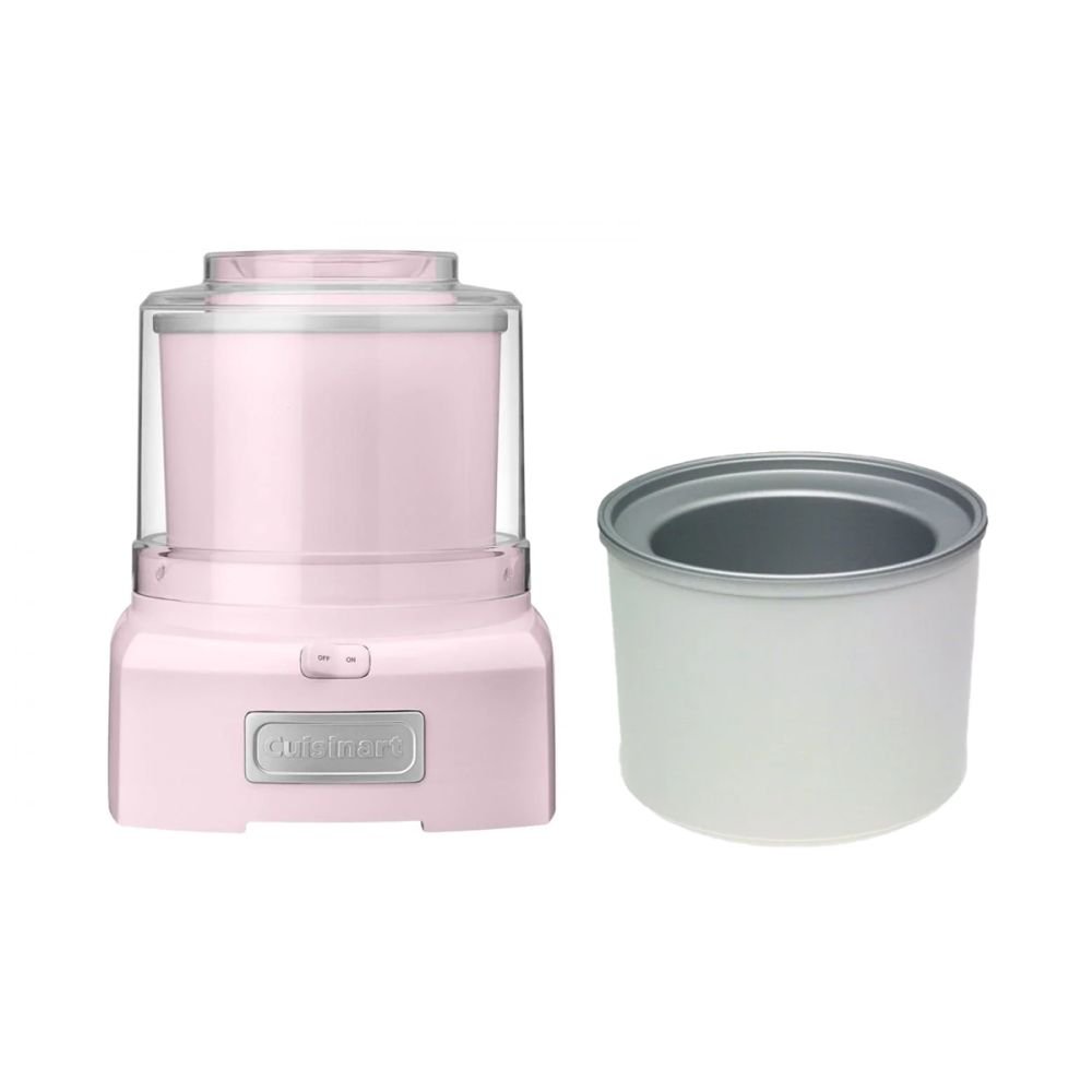 Frozen Yogurt, Ice Cream & Sorbet Maker + Extra Bowl (Pink