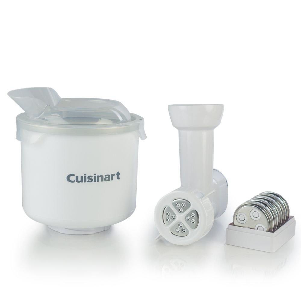 Cuisinart Precision 5.5-Quart Stand Mixer + Ice Cream Maker Attachment |  Brushed Chrome