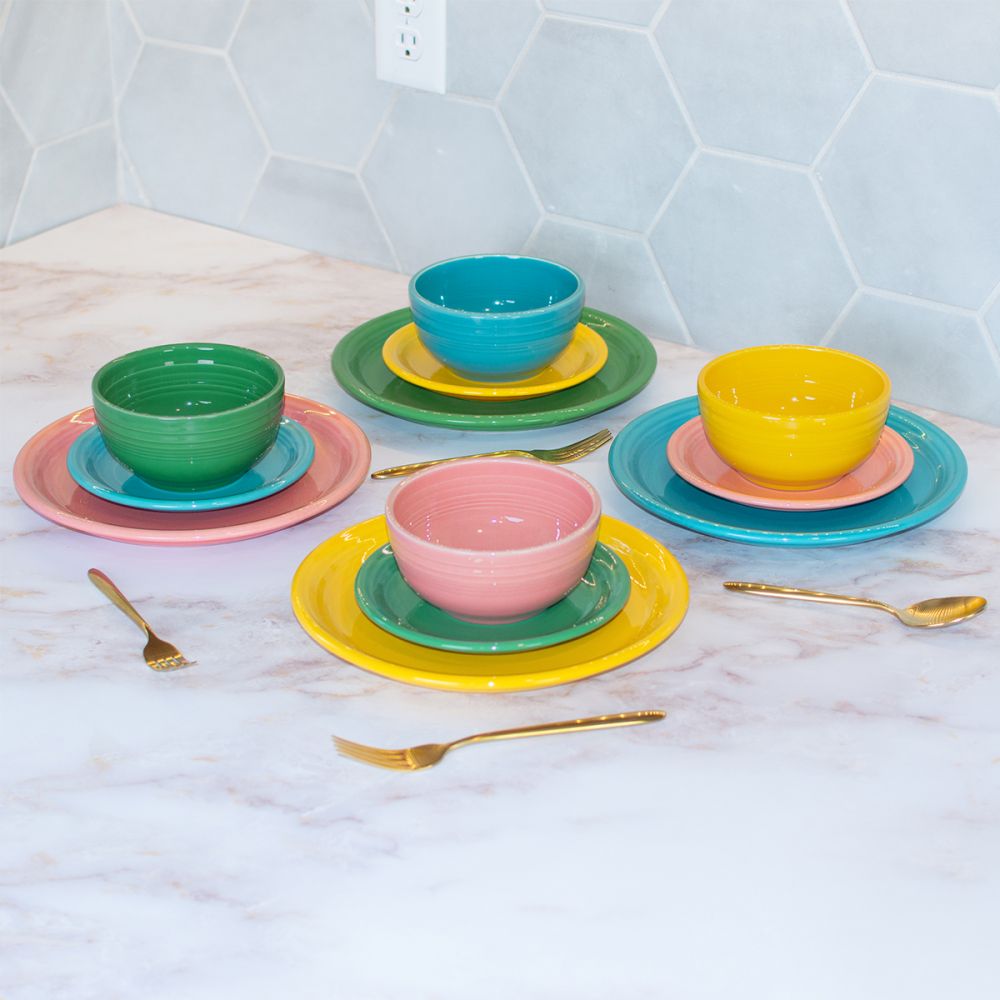 12-Piece Bistro Coupe Dinnerware Set (Service for 4