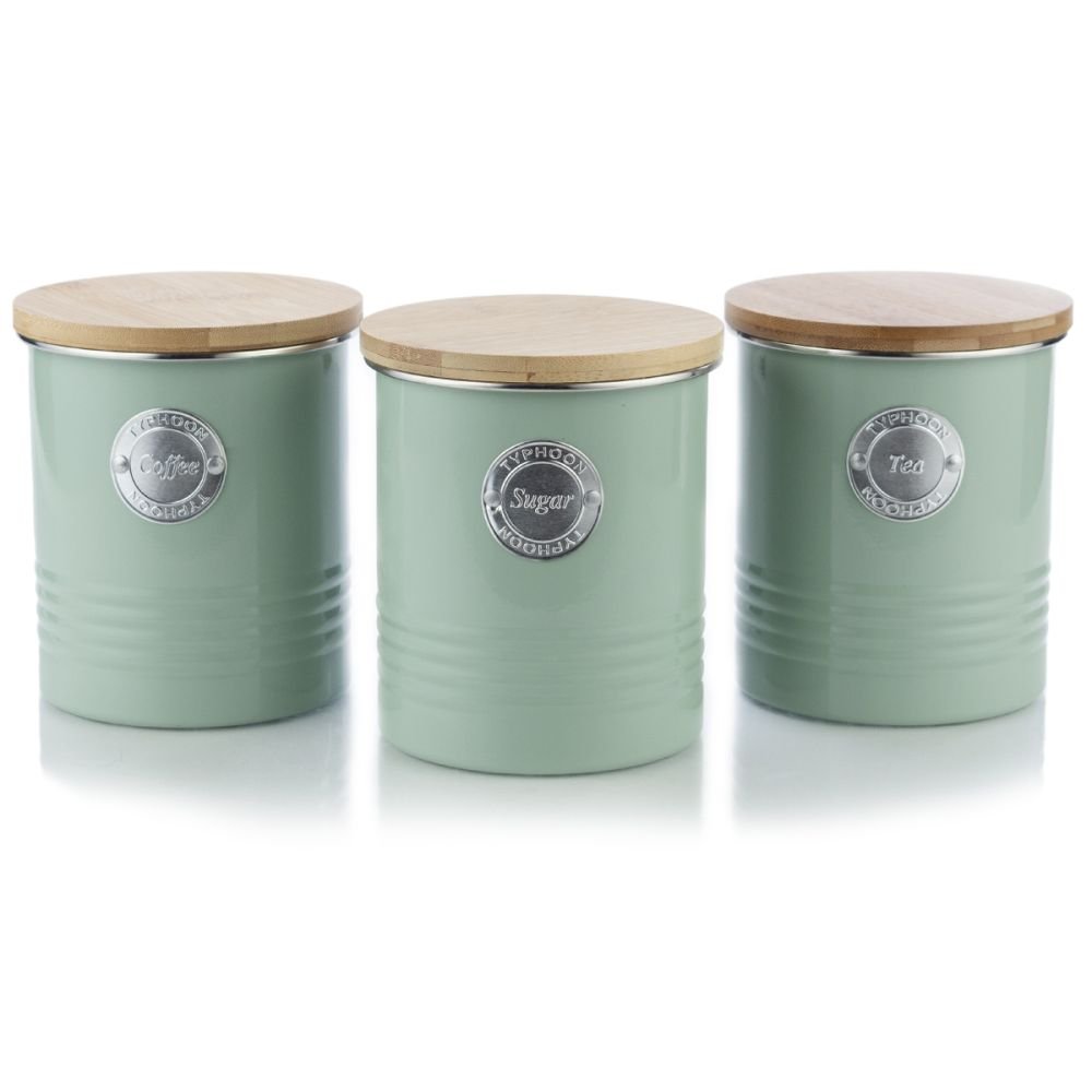 Living Collection Storage Canister Set - Sage | Typhoon | Everything ...