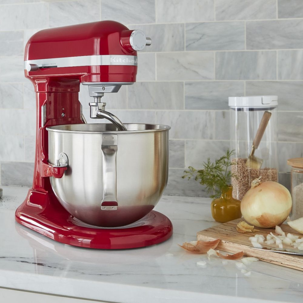 KitchenAid red hot mixer