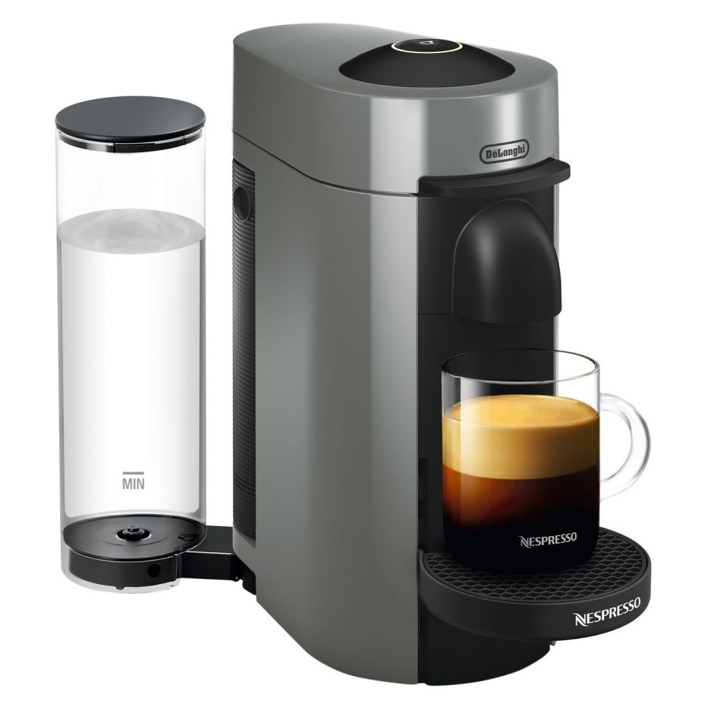 Nespresso Vertuo Plus Coffee and Espresso Machine - Grey ENV150GY, DeLonghi