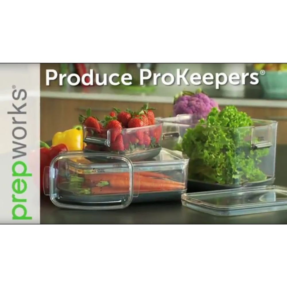 8 Pieces Fruit Storage Containers for Fridge, Large Produce Saver Berry  Lettuce