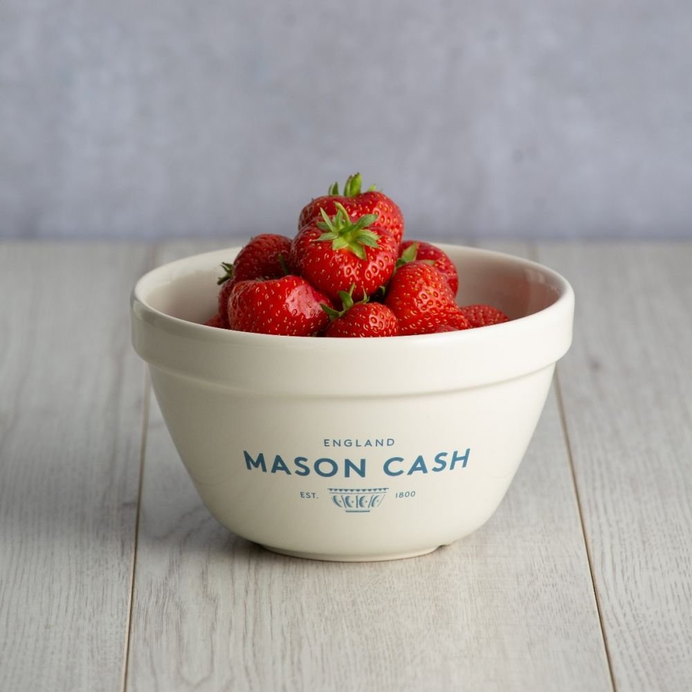 Mason Cash Pot S36/ Noir en fa/ïence C/éramique r/ésistant aux Chocs 0.9 Litre//16 cm Original White