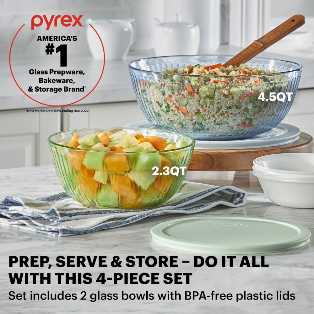 Pyrex Americana deals Bowl Set