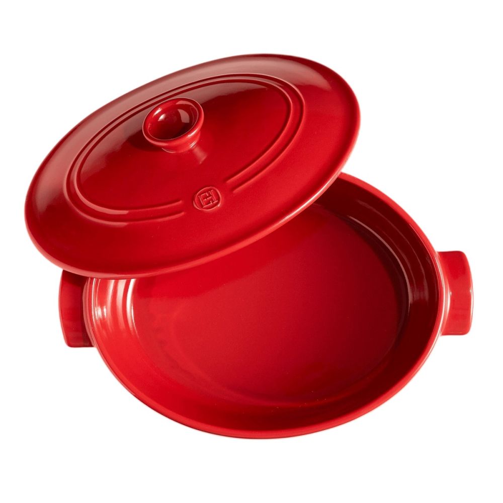 6.3 Qt. Oval Dutch Oven (Burgundy) | Emile Henry | Everything Kitchens