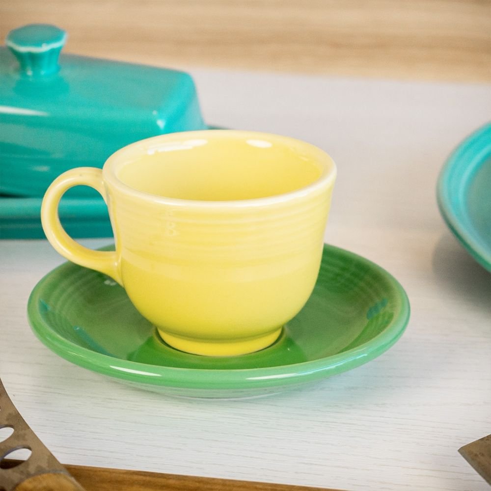 Vintage Fiesta Tea Cup and Saucer Set