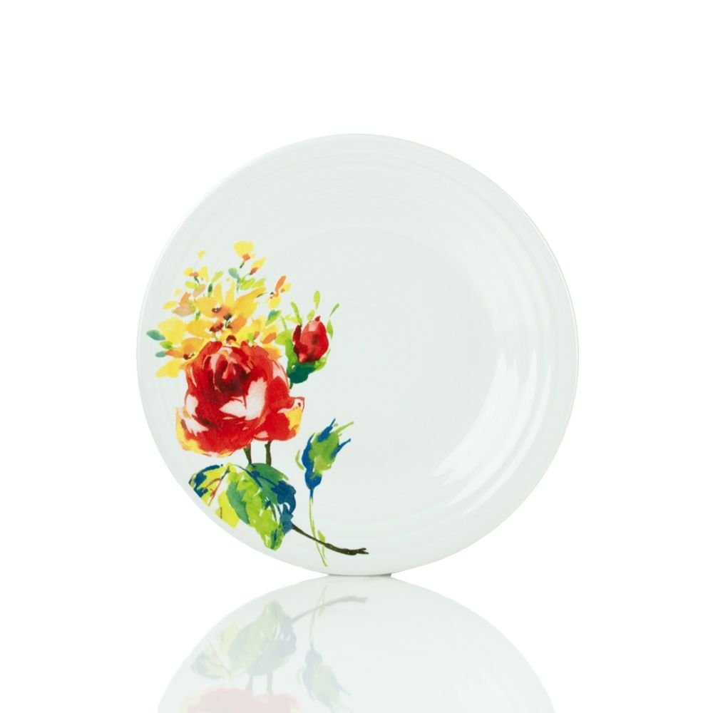 Fiesta® 9 Round Luncheon Plate | Floral Bouquet