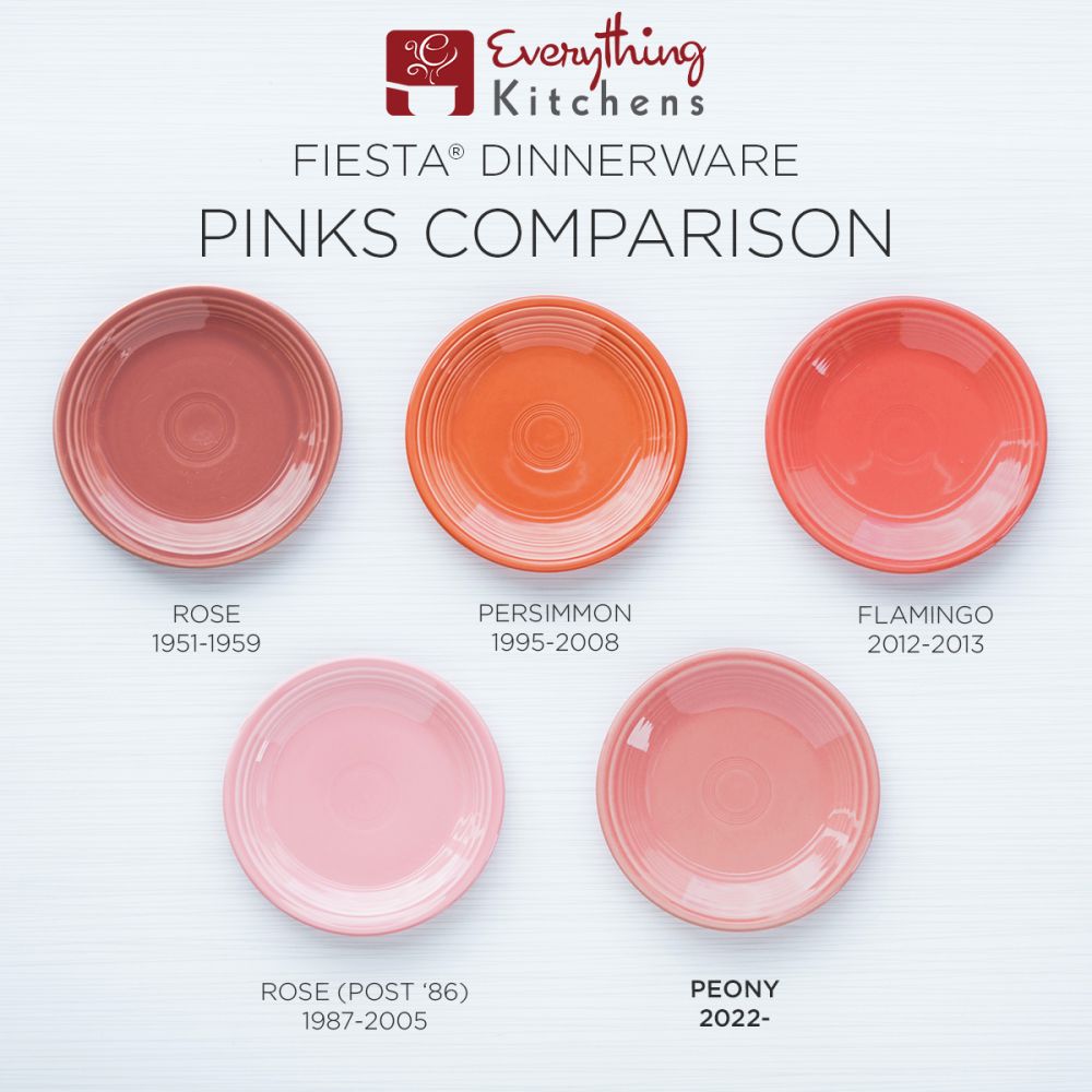 7.5 Square Salad Plate Peony Fiesta Everything Kitchens