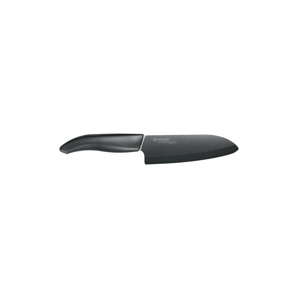 Kyocera Revolution Series 5 5 Inch Santoku Ceramic Knife Fk 140 Bk