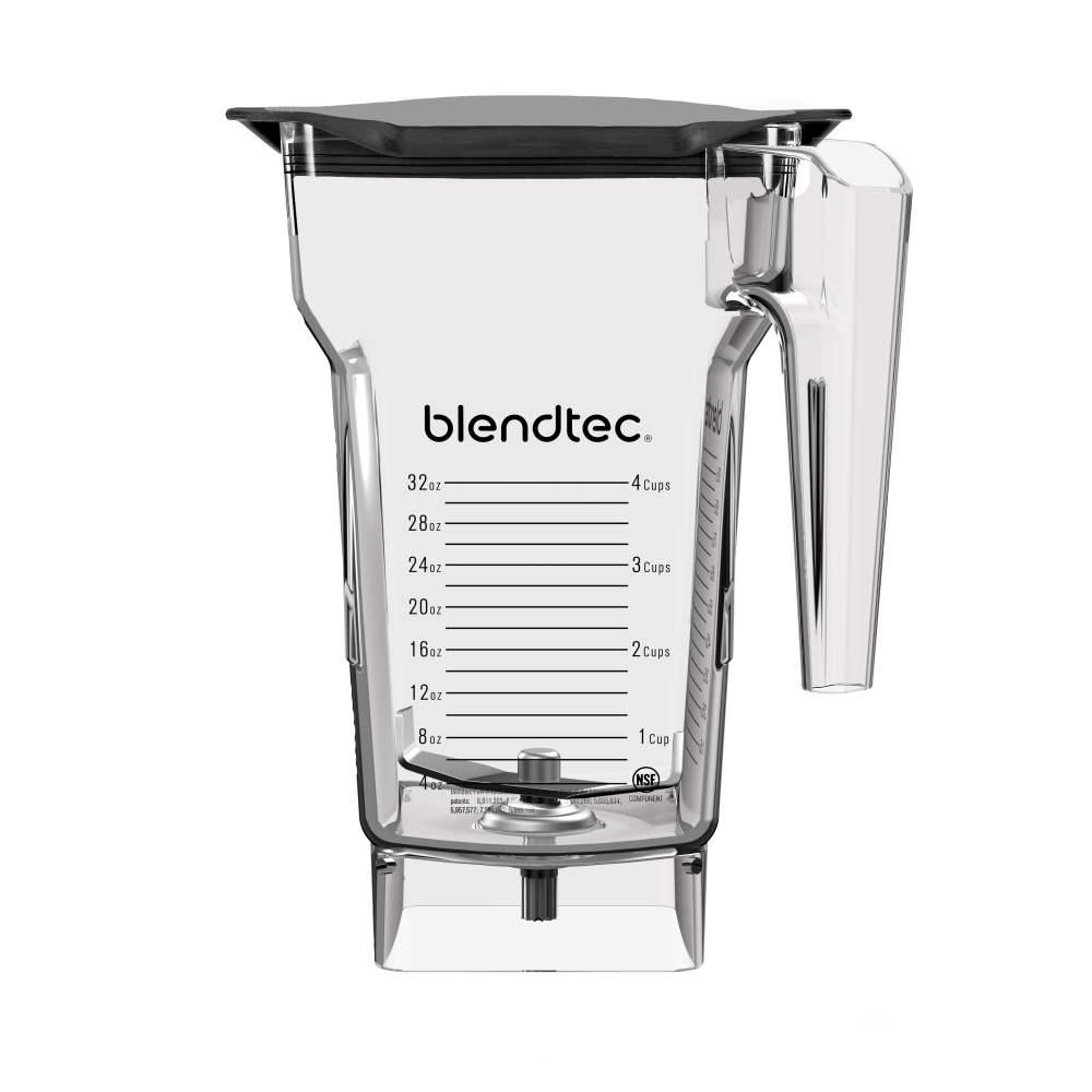 Blendtec Commercial FourSide Blender Jar2 Qt with Soft Lid
