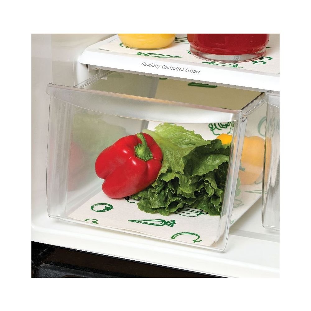 1pc crisper box refrigerator for vegetables and fruits frozen meat storage  Kitchen storage box durable cold storage can be microwave oven