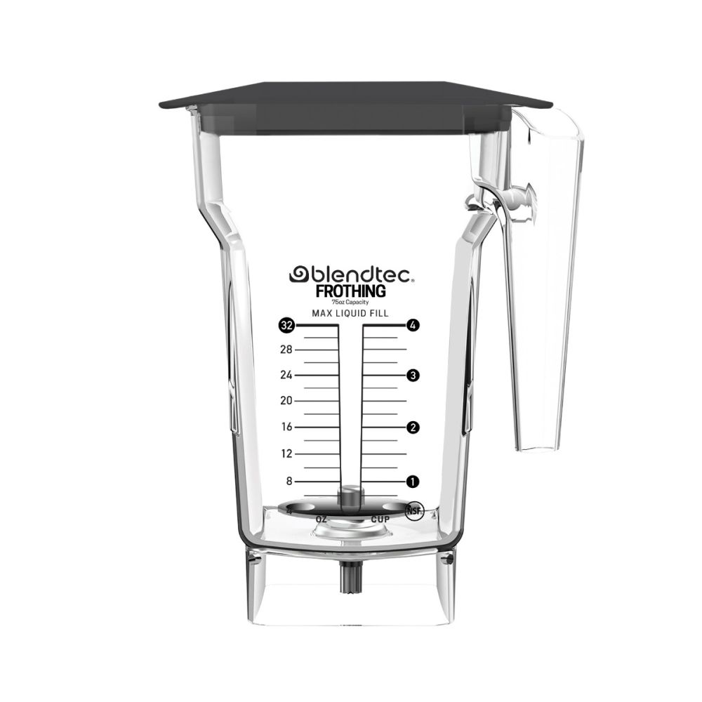 Blendtec Saver ブレンダー 　2容器付（内１つはサービス） Commercial Frothing Jar (2 Qt with Hard Lid) | Blendtec