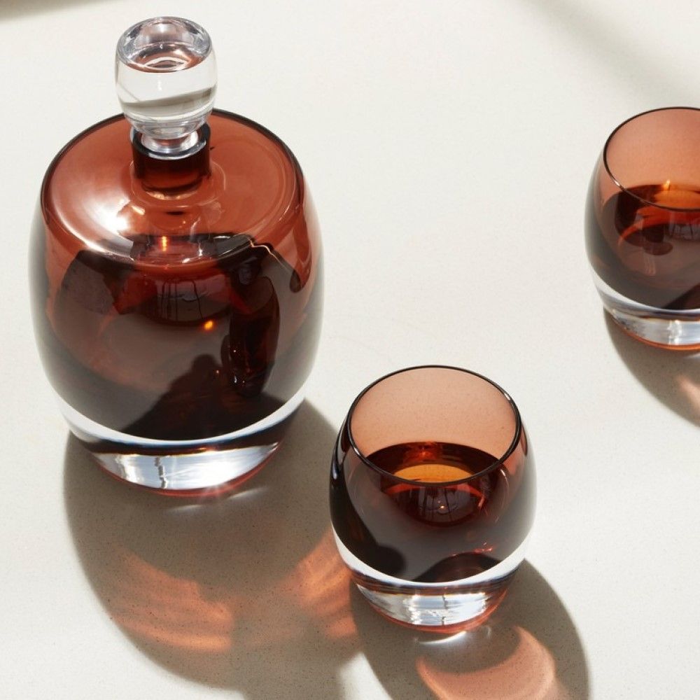 LSA Whisky Club Whiskey Set | Peat Brown