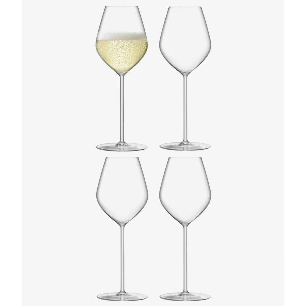 Borough Champagne Tulip Glasses (Set of 4)