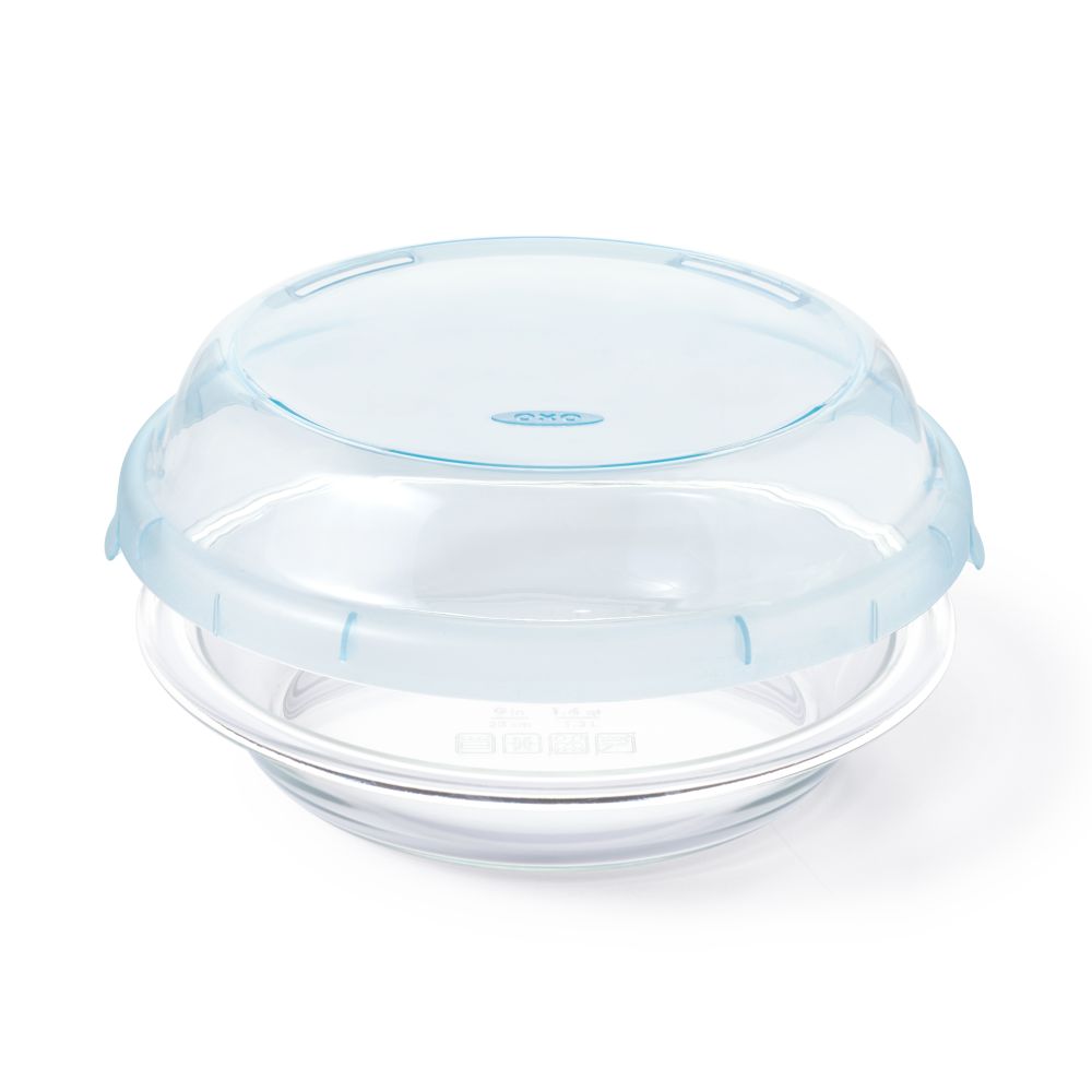 Glass Pie Plate with Lid OXO Everything Kitchens