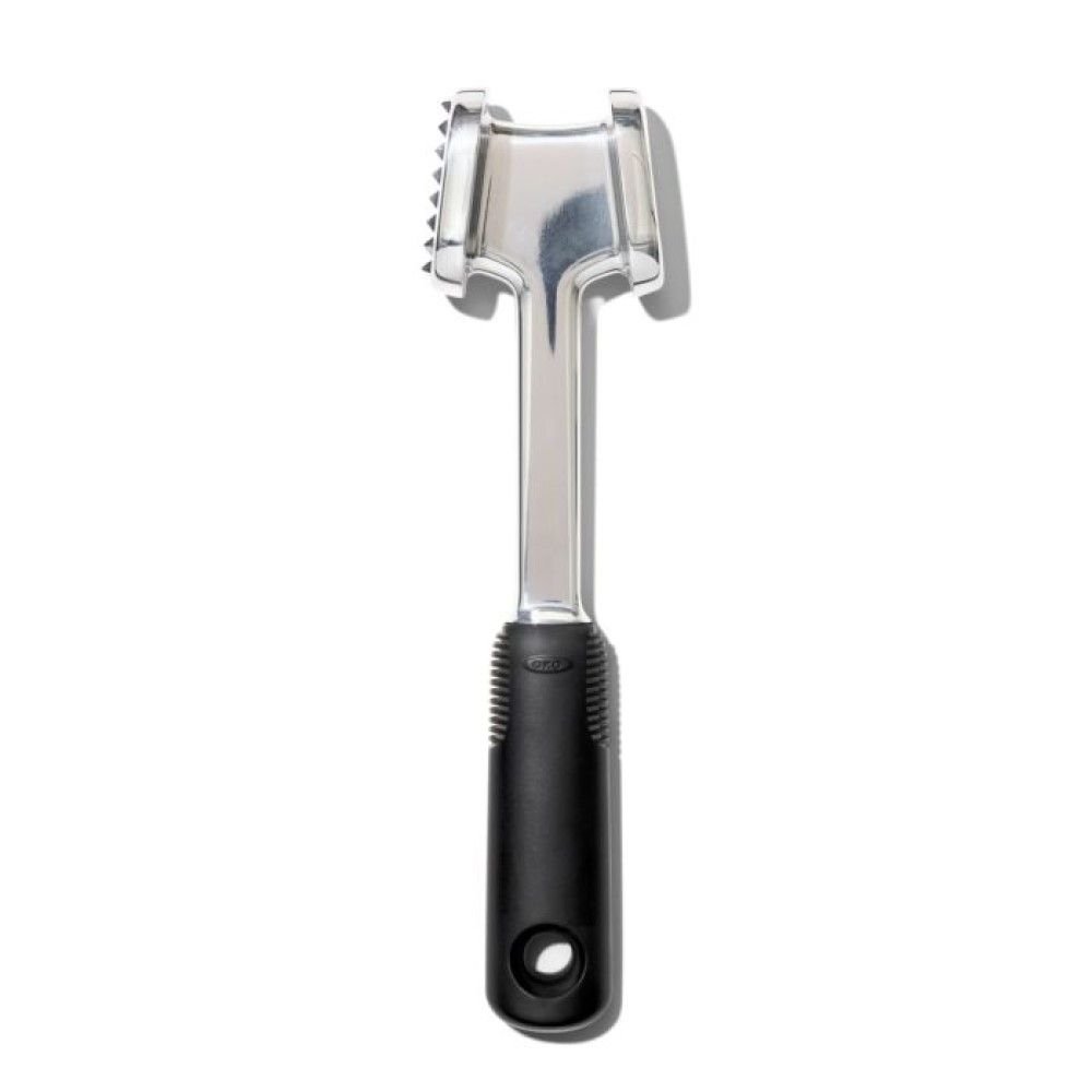 Choice 10 Aluminum Meat Tenderizer with Rubber Handle