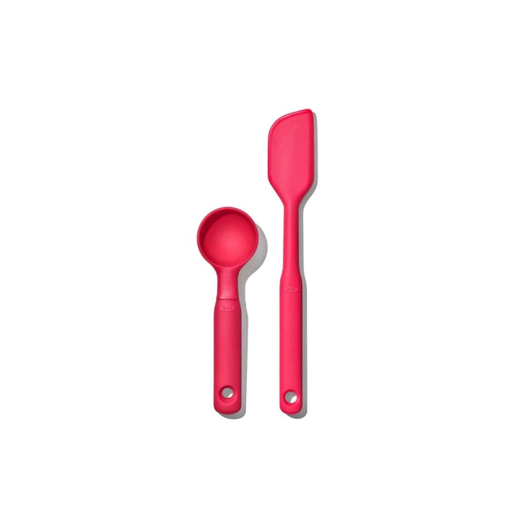 OXO Good Grips Silicone Cookie Scoop and Small Spatula Set