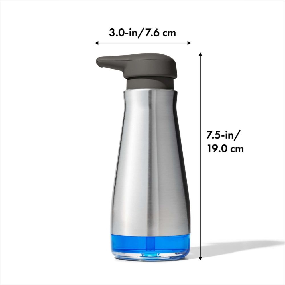 OXO Stainless Steel Soap Dispenser - Thumbnail 4
