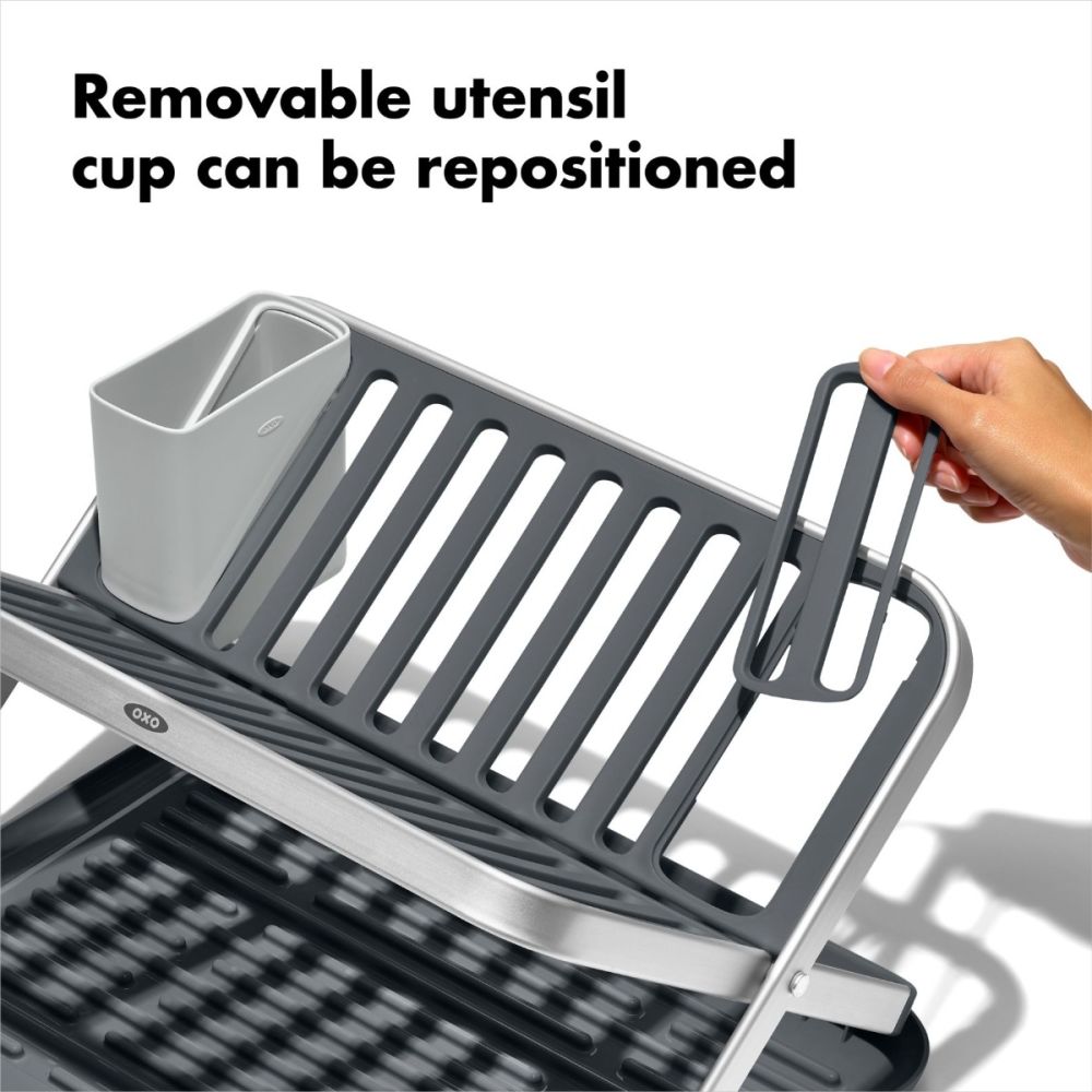 OXO Good Grips Modern Aluminum Folding Dish Rack