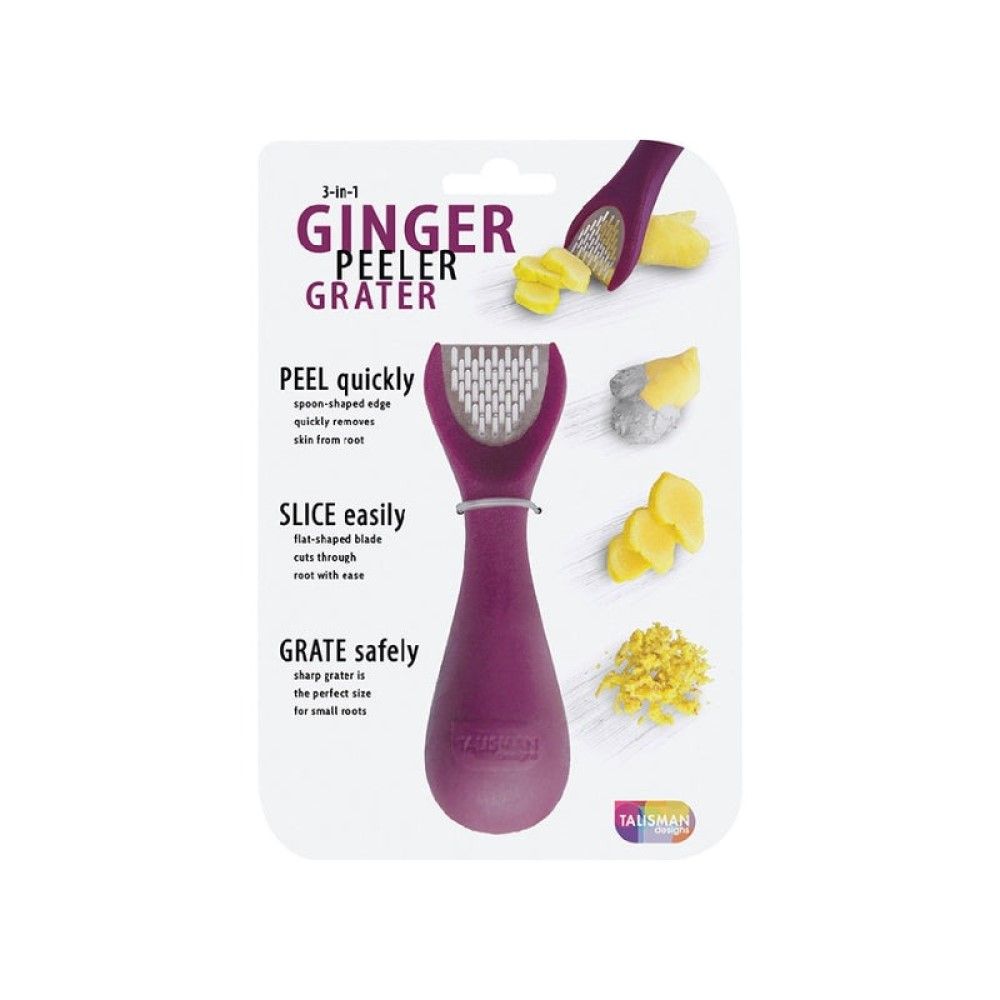 Talisman Designs 3-in-1 Ginger Peeler/Slicer/Grater - Thumbnail 4