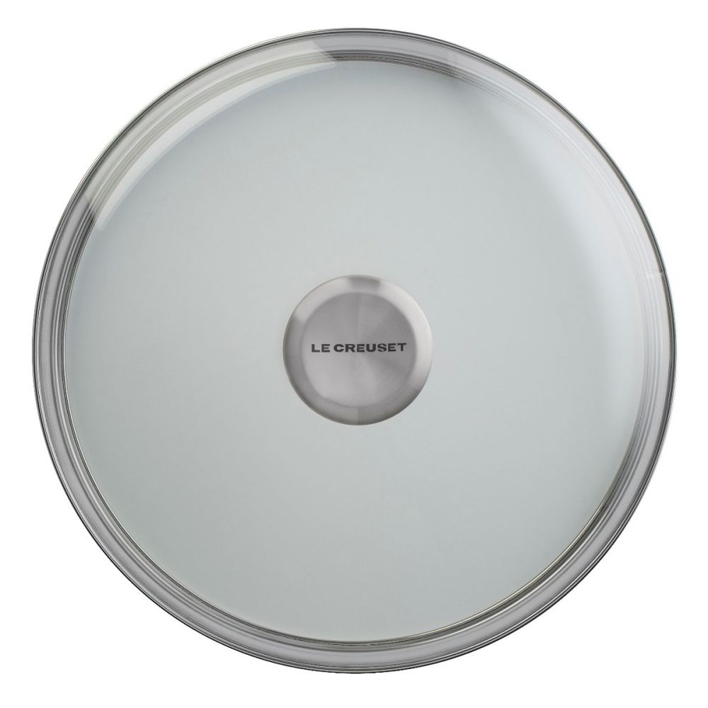 Glass Lid with Stainless Steel Knob