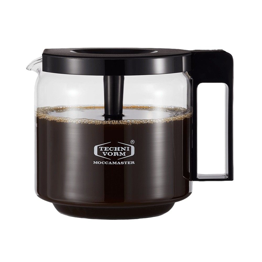 Technivorm moccamaster coffee maker with glass carafe top