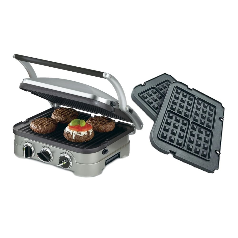 Cuisinart Griddler 4-in-1 Grill/Griddle & Panini - Stainless Steel