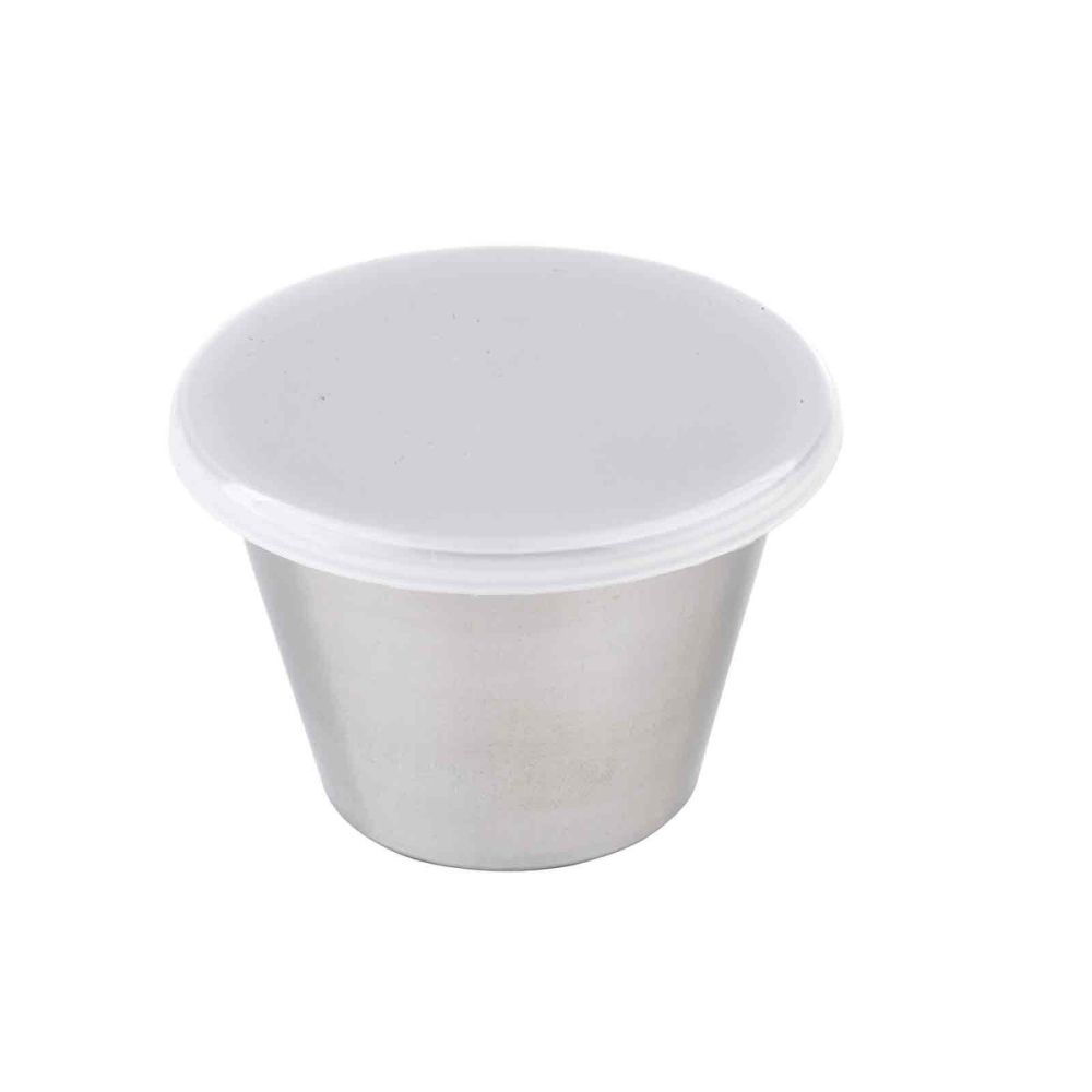 150ml two-compartment Portion cups Dipping Sauce Trays Cup PP