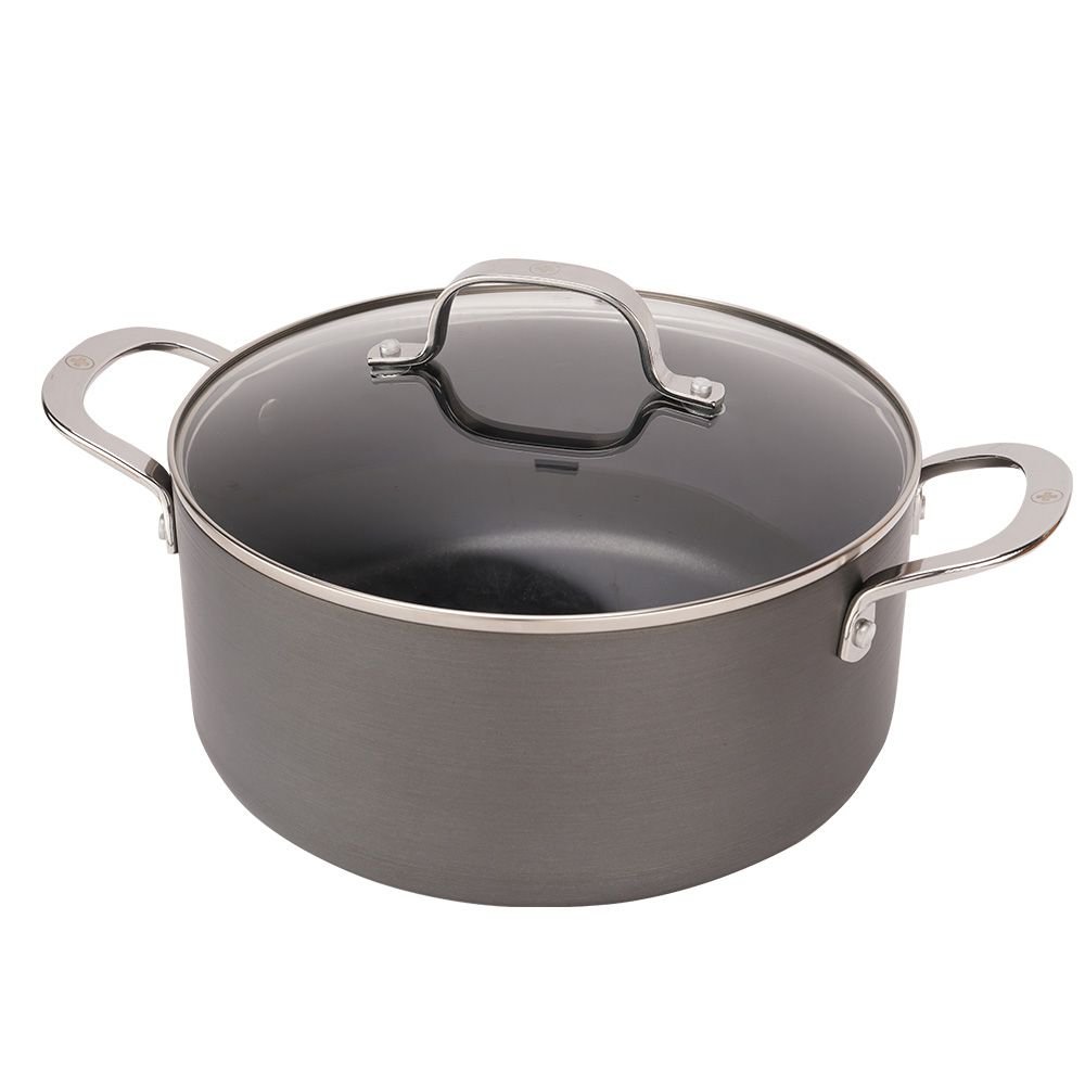 Swiss Diamond Nonstick Clad 12.5 Wok with Glass Lid - Induction