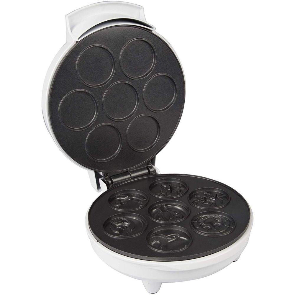  SPIDERWEB MINI WAFFLE MAKER (White): Home & Kitchen