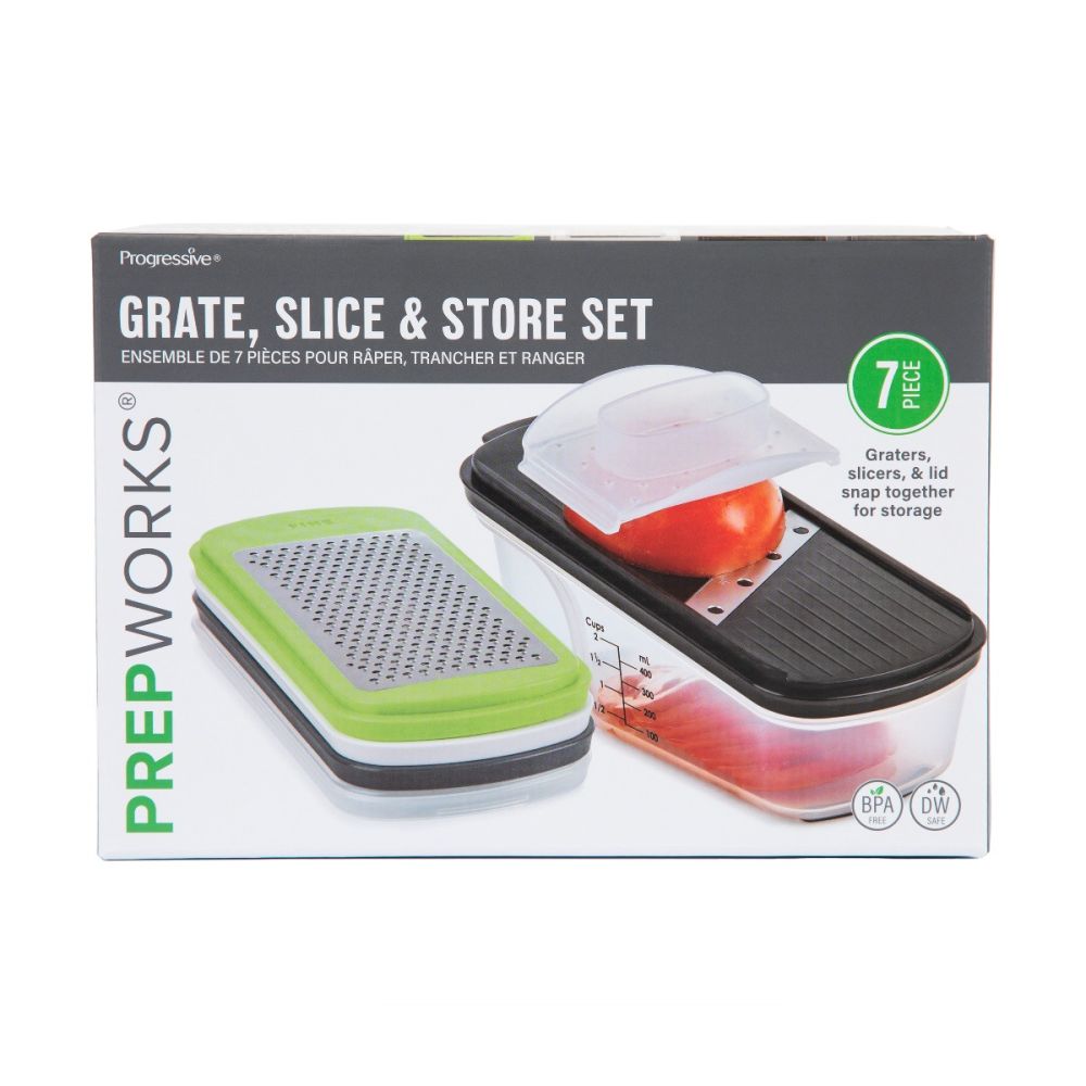 Progressive International Prepworks Box Grater with Storage - Thumbnail 2