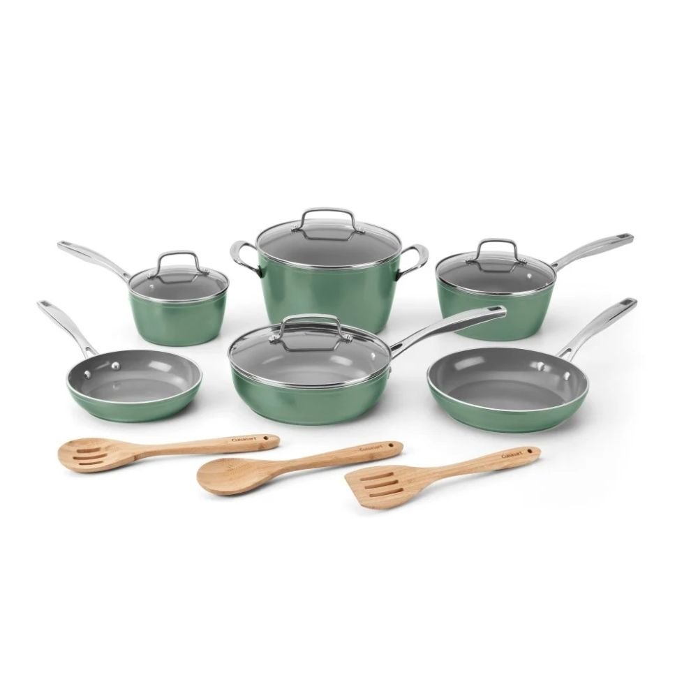 GreenChef Ceramica XT 13-piece Nonstick Cookware Set