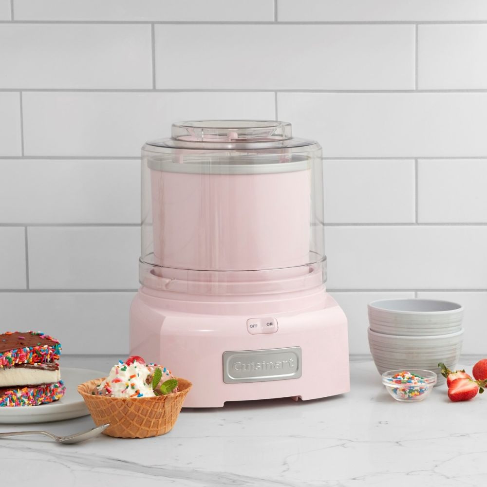 Frozen Yogurt Ice Cream Sorbet Maker Pink Cuisinart Everything Kitchens