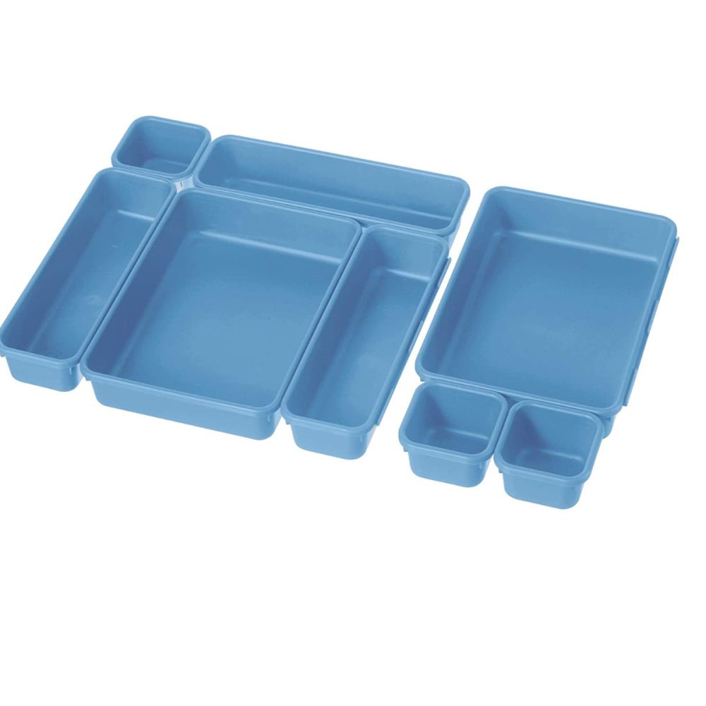 Blue bins