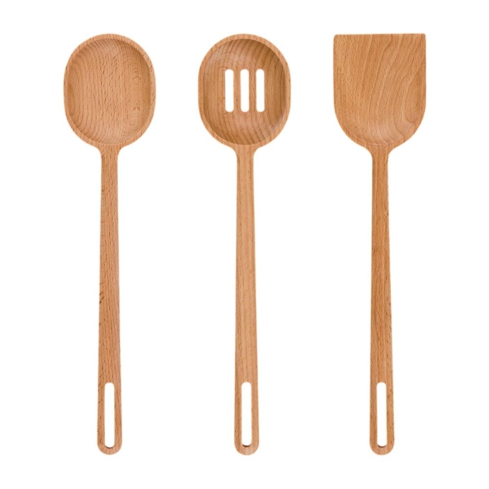 LE CREUSET キッチンツール3点 3-Piece Signature Wood Tools Set | Le Creuset | Everything Kitchens
