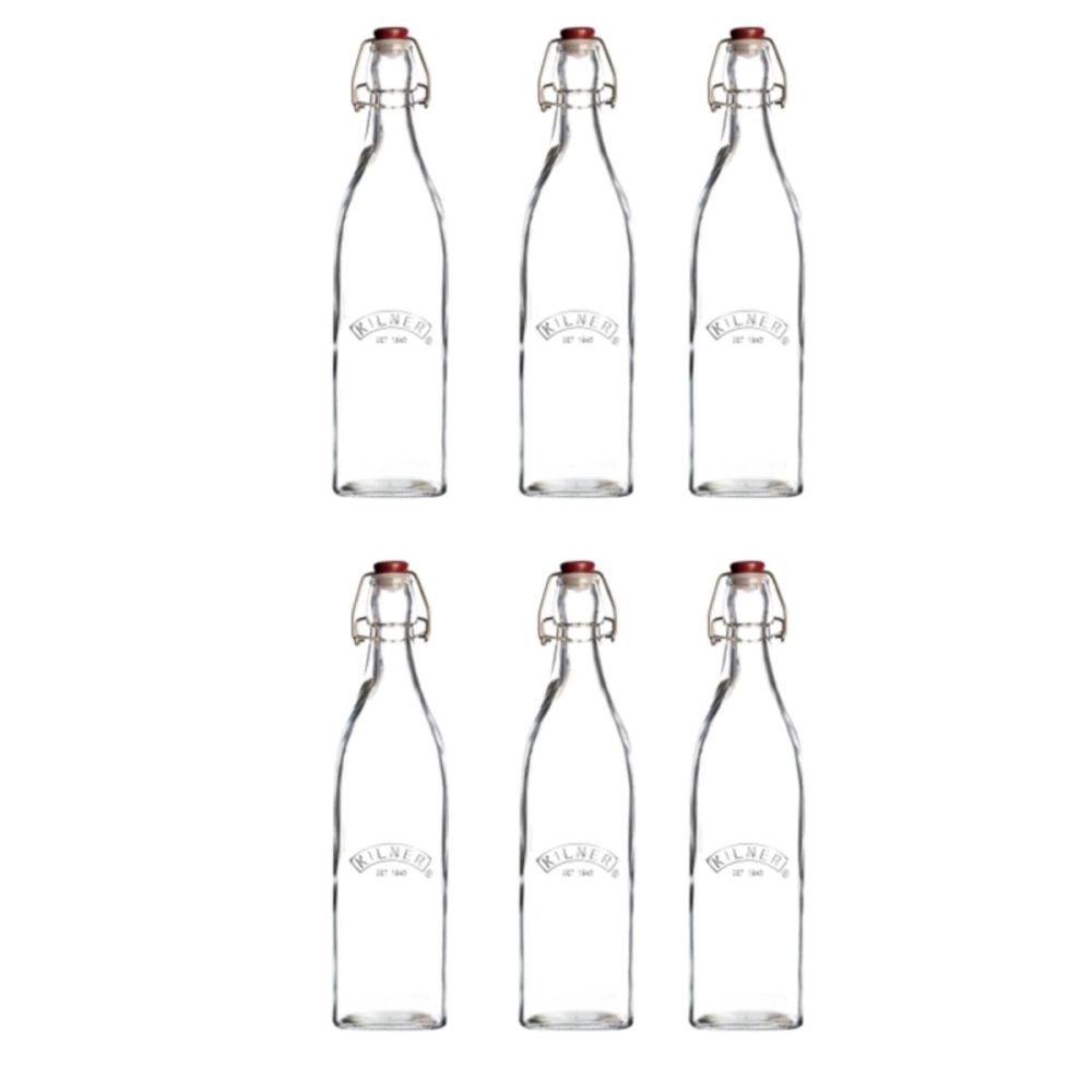 Kilner Square Clip Top Bottles - Thumbnail 3