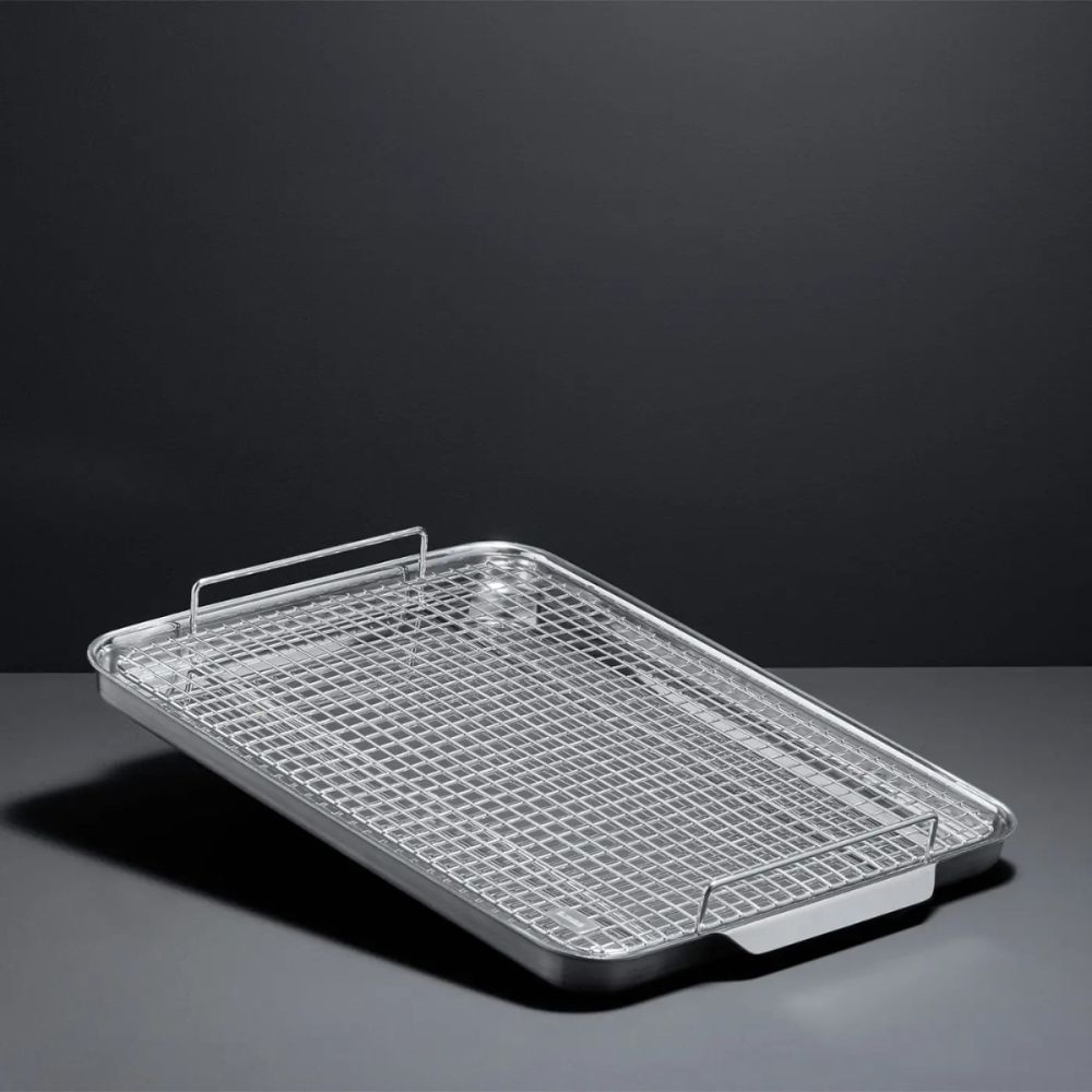 Kana Milo Stainless Steel Half Sheet Pan with Rack