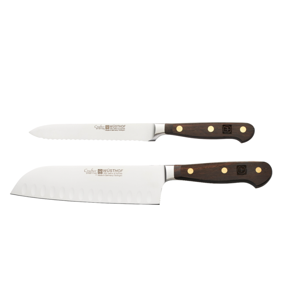 Crafter 2-Piece Asian Prep Knife Set | WÜSTHOF | Everything Kitchens