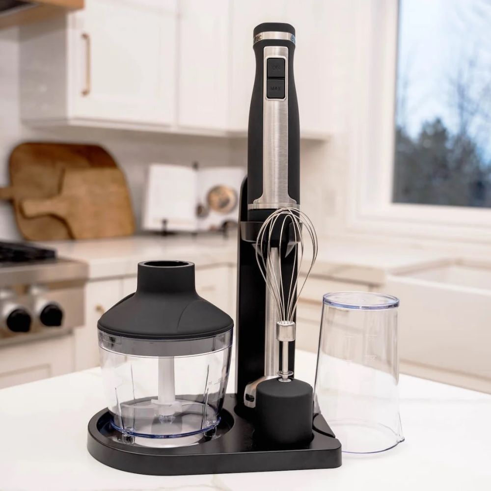 Immersion Blender Bundle (Immersion Blender, Whisk, and Chop) | Blendtec |  Everything Kitchens