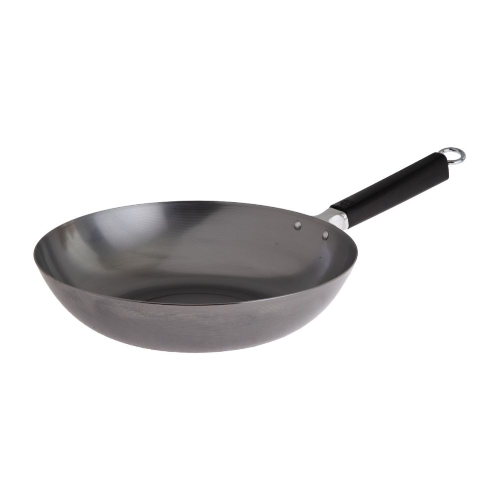 All-Clad 12 inch Wok with Domed Lid Stir Fry Chef's Pan Preowned