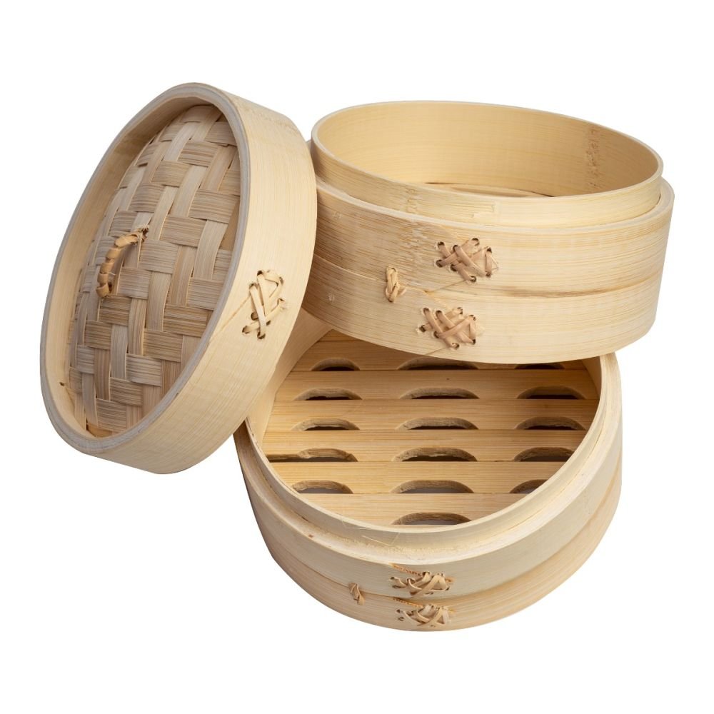 Joyce Chen 2-Tier Bamboo Steamer Baskets – Bold Fork Books