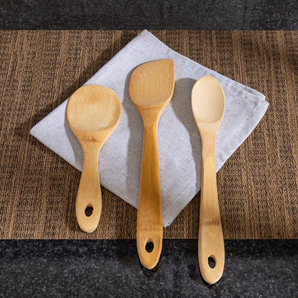 Joyce Chen Burnished Bamboo Sushi Board Set